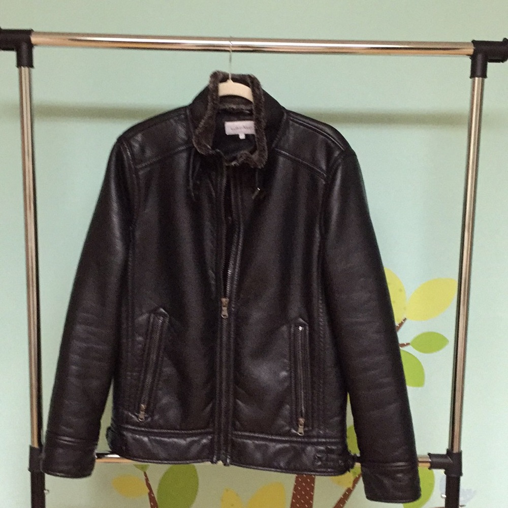 Calvin Klein | Men Leather Jacket